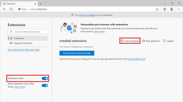 Настройка аутентификации через Microsoft identity extensions