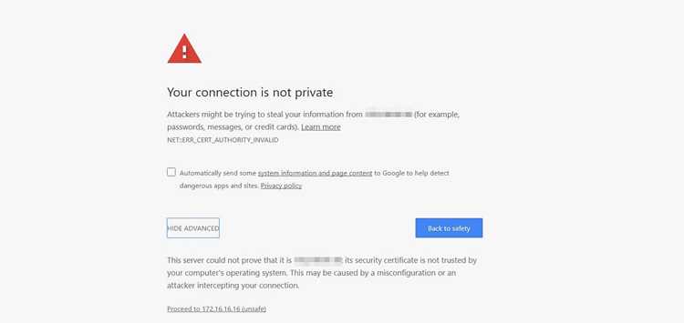 Устранение ошибок при генерации и экспорте клиентского сертификата