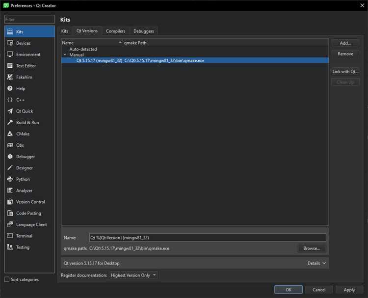 Qt Creator требует, чтобы компилятор был добавлен через меню undefinedTools → Options → Kits → Compilers</strong>. После подключения компилятора создаётся профиль сборки, который позволяет IDE корректно определять флаги компиляции, пути к заголовочным файлам и стандартные библиотеки. Это особенно важно при работе с проектами на C++17 и выше.»></p>
<p>В этой инструкции показан конкретный порядок действий для добавления компилятора в Qt Creator, включая проверку существующих конфигураций, установку и регистрацию нового компилятора, создание профиля сборки и тестирование на реальном проекте. Следование шагам гарантирует стабильную сборку и минимизирует риск ошибок при компиляции.</p>
<p><img decoding=