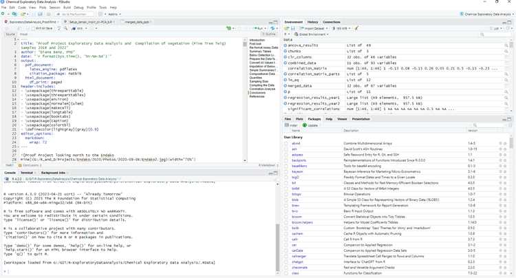 Экспорт R Markdown в HTML, PDF и Word