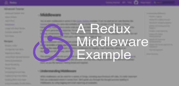 Определение Redux middleware и его роль в архитектуре приложения