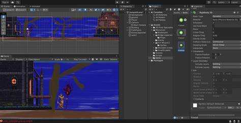 Управление Rigidbody2D через скрипты C#