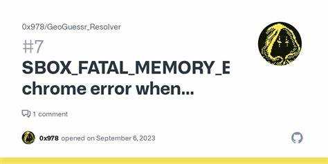 Расшифровка сообщения Sbox fatal memory exceeded в контексте запуска процессов