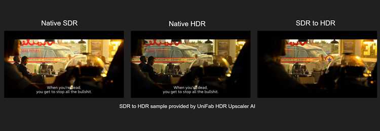 Ошибки и ограничения при конверсии SDR в HDR