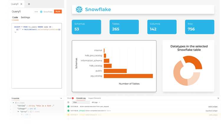 Выполнение SQL-запросов с помощью Snowflake client exe