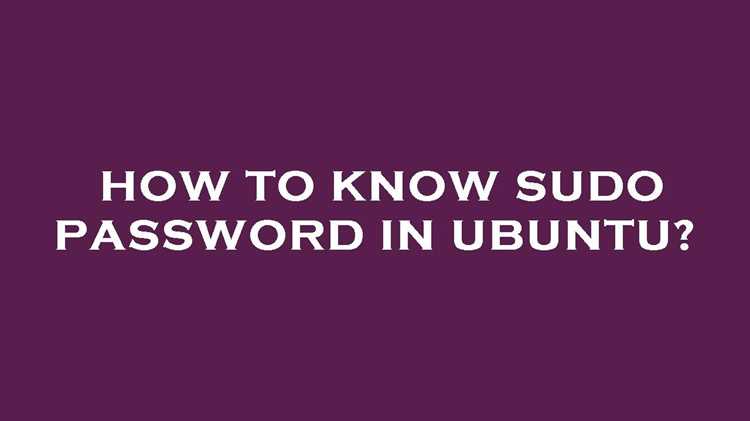 Sudo password for user как узнать пароль