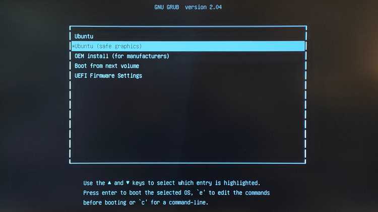 Ubuntu safe graphics что это Ubuntu safe graphics что это