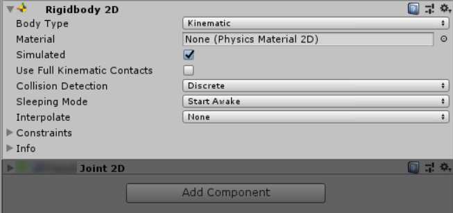 Unity как привязать один объект к другому