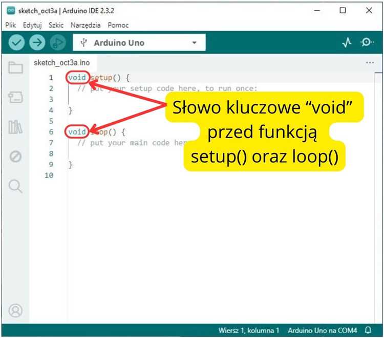 Void setup в Arduino: значение и применение