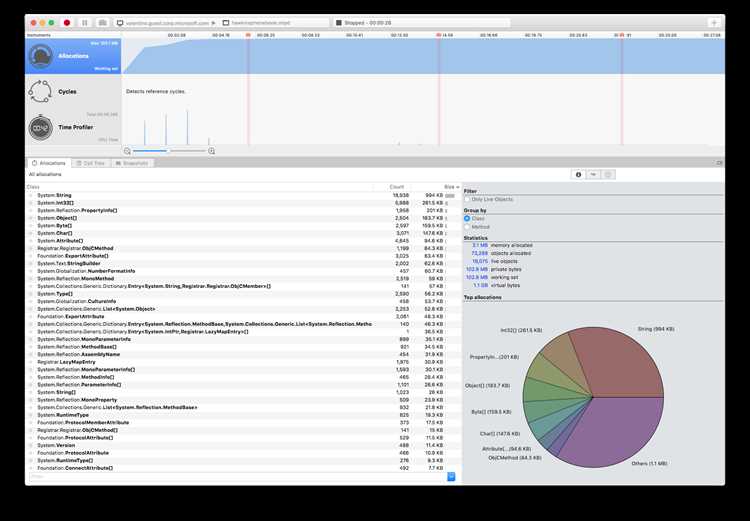 Установка и настройка профайлера для проектов Xamarin