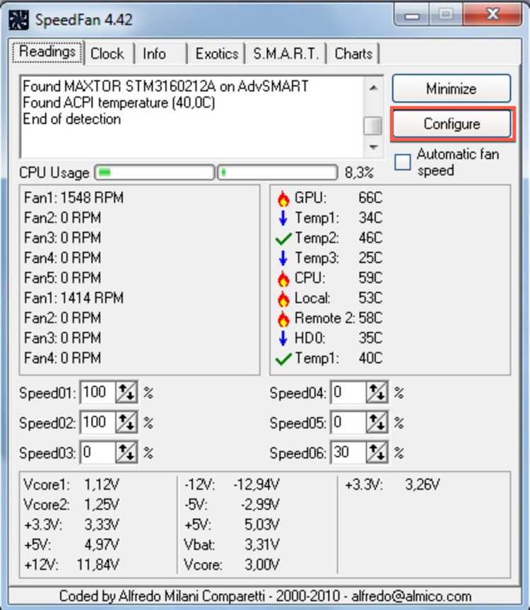 Acpi в speedfan что это