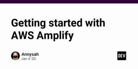 Работа с аутентификацией пользователей через Amplify Auth
