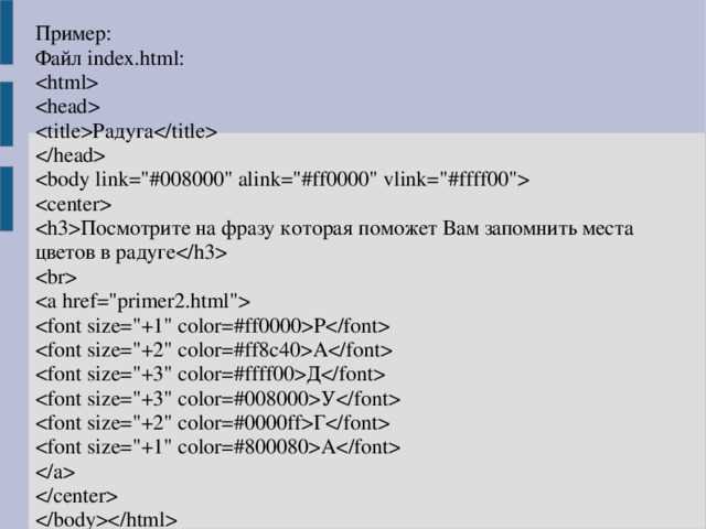 Body link html что это Body link html что это