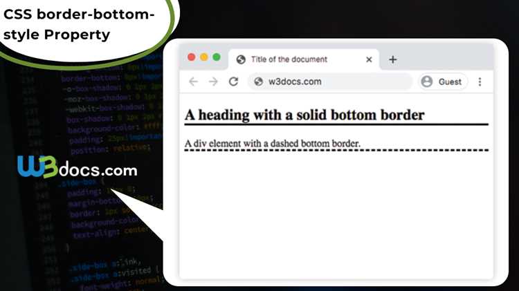 Использование border-bottom в адаптивной верстке