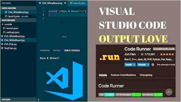 Установка расширения Code Runner через Marketplace VS Code