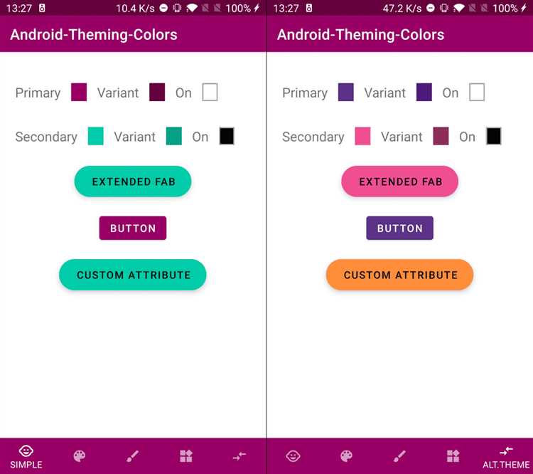 Почему com android theme color green отображается в настройках или уведомлениях