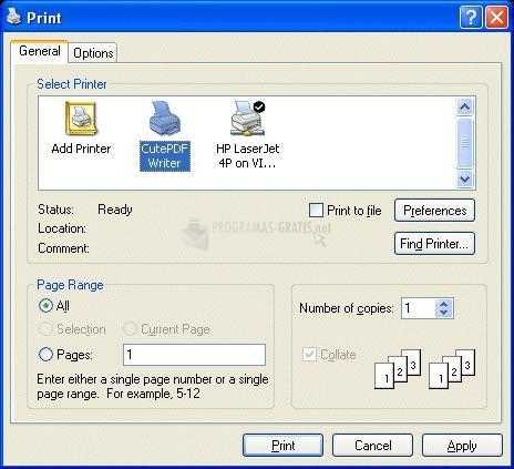 Назначение CutePDF Writer и задачи, которые она решает