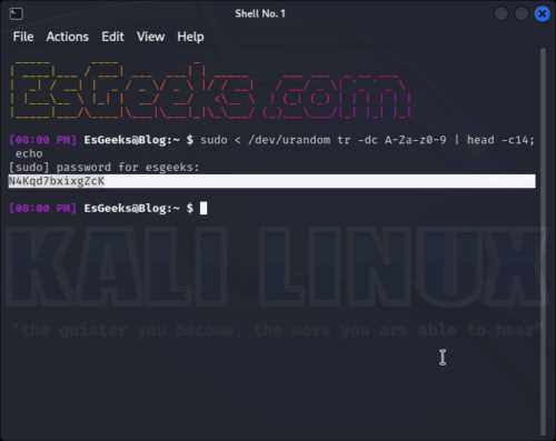 Ограничение объема и скорости чтения данных из /dev/urandom