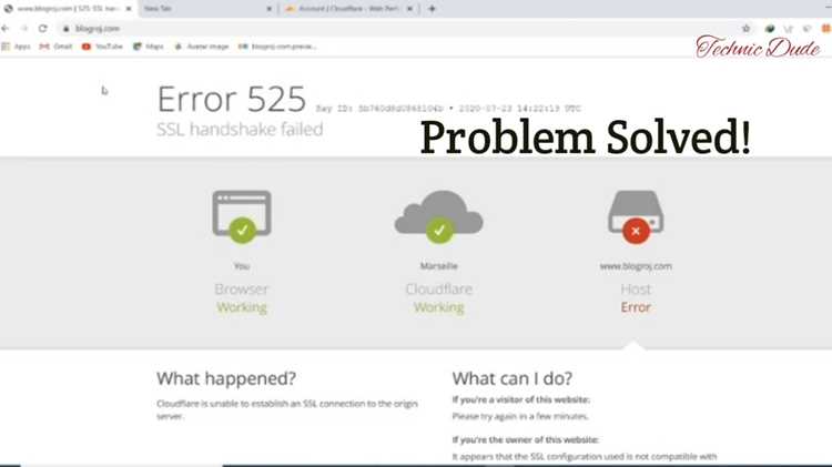 Error 525 ssl handshake failed что это Error 525 ssl handshake failed что это