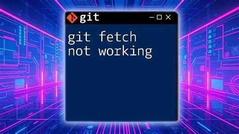 Сценарии работы с git fetch при конфликтных изменениях