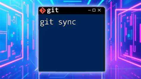Git sync что это Git sync что это