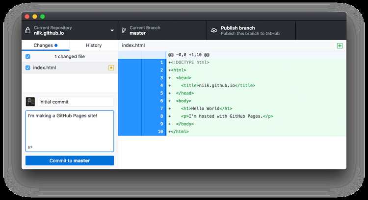 Интеграция Github Desktop с внешними редакторами и инструментами