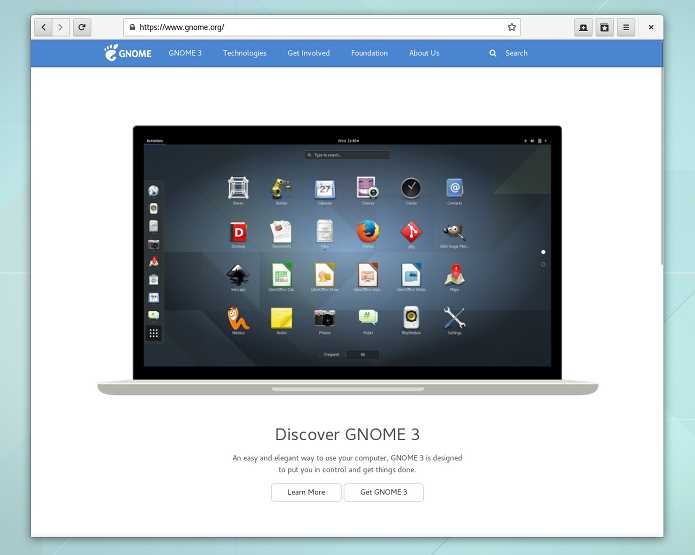Интерфейс и управление вкладками в Gnome Web