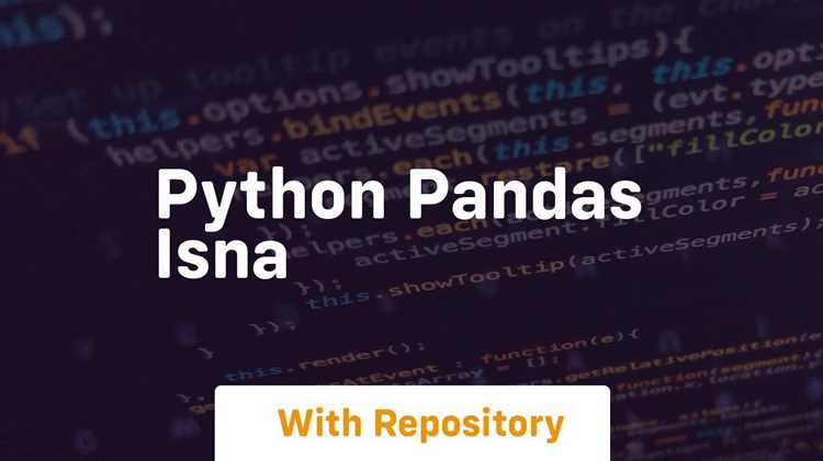 Использование isna для проверки пропущенных значений в DataFrame