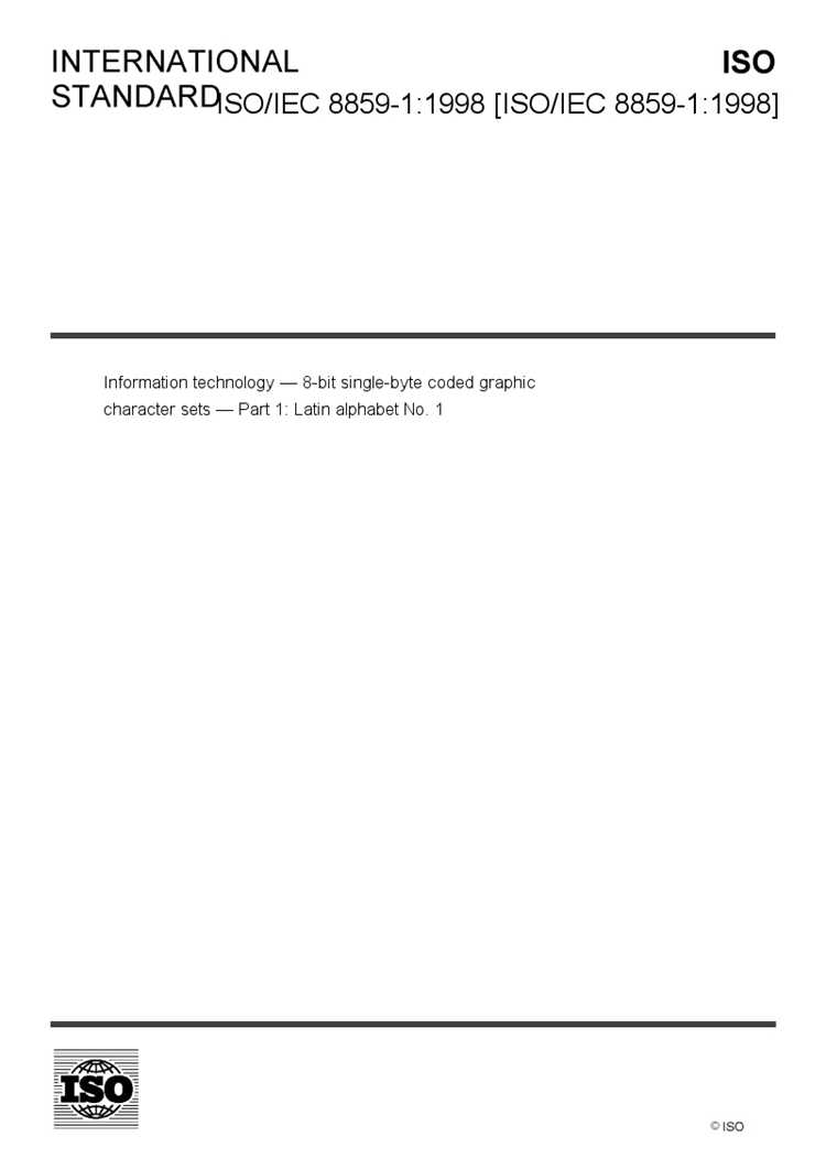 Iso 8859 1 что за кодировка Iso 8859 1 что за кодировка