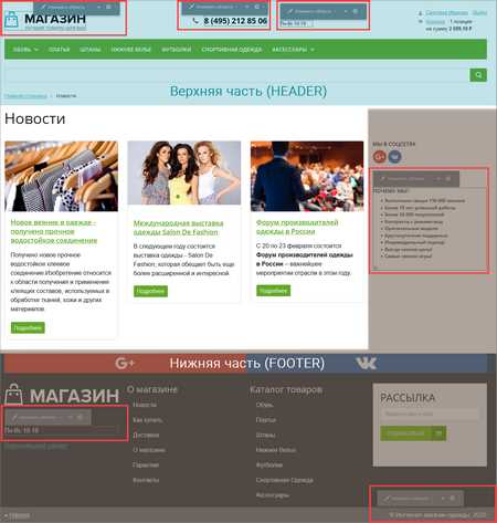 Роль навигационного меню в организации контента