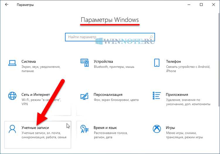 Проверка текущих учетных записей на компьютере