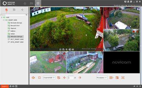 Выбор протокола ONVIF и автоматическое обнаружение камеры