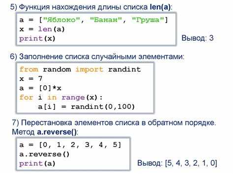 Вставка строки в список по заданному индексу через insert()