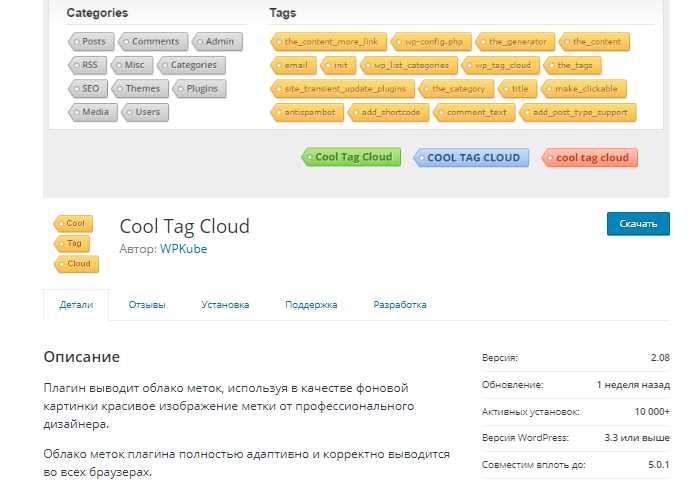 Проверка корректности работы тегов на сайте