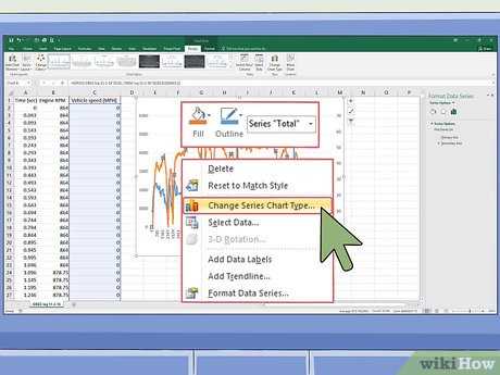 Как добавить вторую ось y график excel