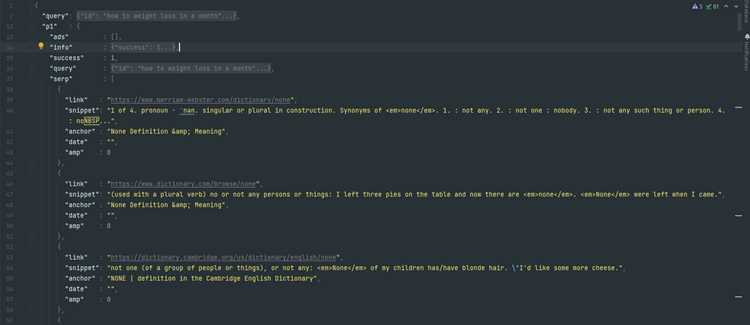 Парсинг JSON и создание структуры данных в C