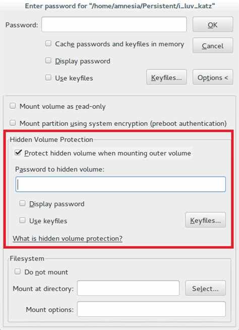 Создание и активация Persistent Storage в Tails