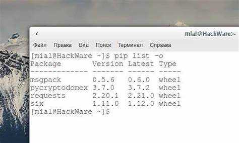 Обновление Python через pip на macOS и Linux
