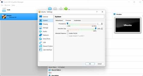 Настройка VirtualBox для использования 3D-ускорения