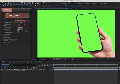 Использование узлов для настройки фонового цвета в Shader Editor