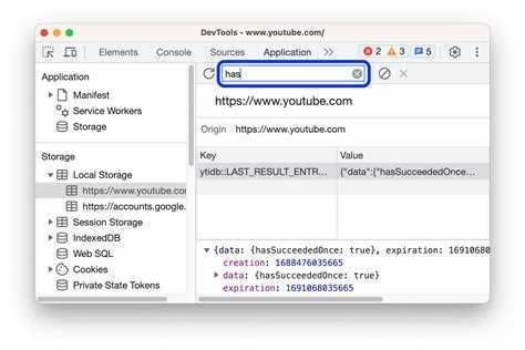 Как посмотреть localstorage в chrome