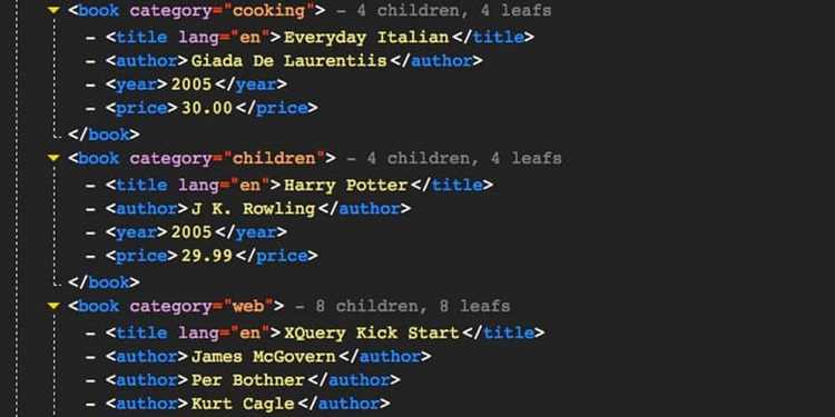 Выбор метода парсинга XML в JavaScript