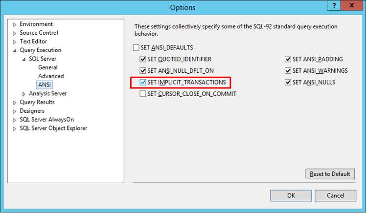 Сброс IDENTITY в SQL Server через DBCC CHECKIDENT