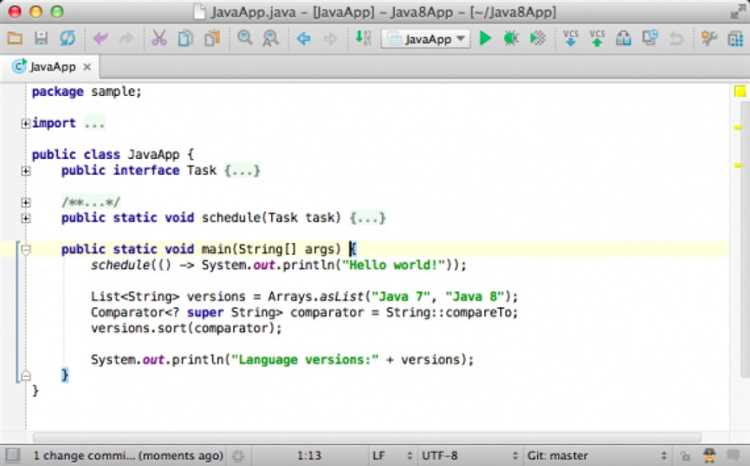 Как сохранить файл в intellij idea