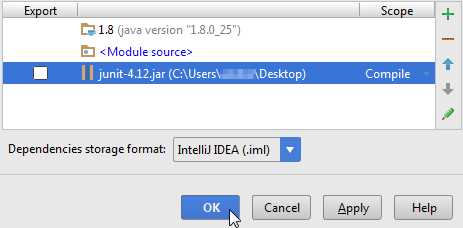 Настройка конфигурации артефактов в IntelliJ IDEA