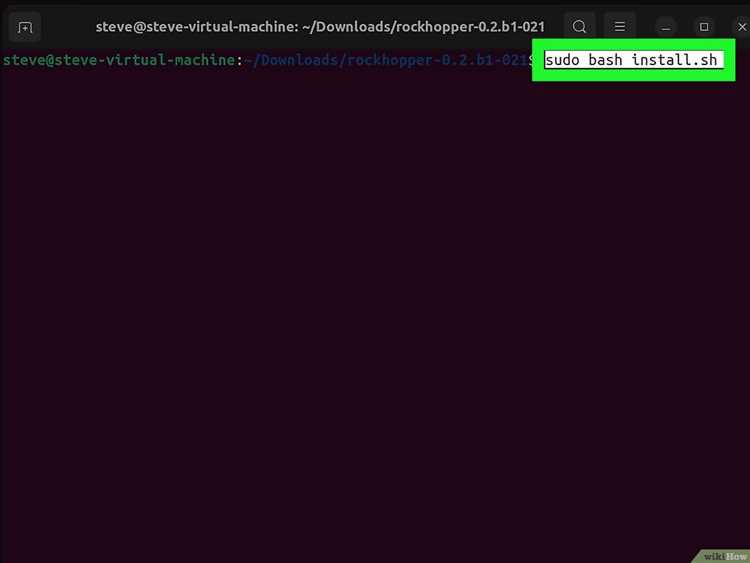 Назначение прав на выполнение командой chmod