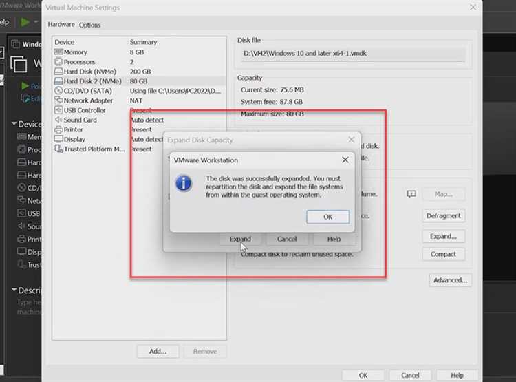 Как уменьшить диск vmware Как уменьшить диск vmware