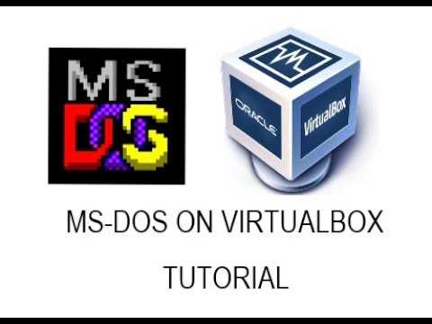 Запуск установки MS DOS с загрузочного образа