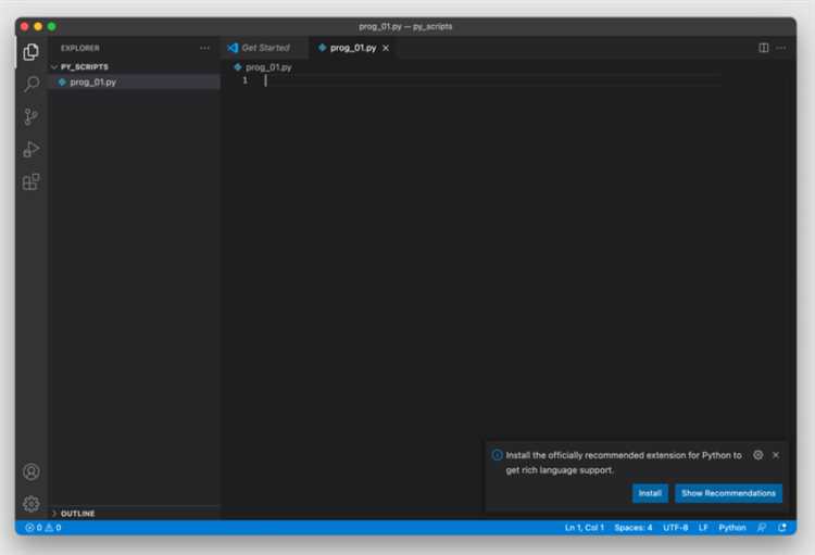 Проверка установки Python и настройка переменной PATH