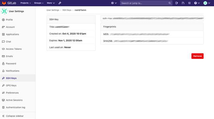 Просмотр версии GitLab в веб-интерфейсе через меню Help